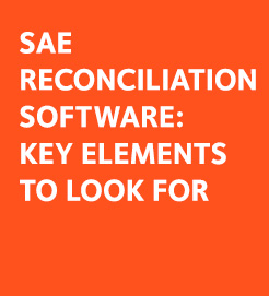 sae reconciliation software