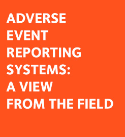 adverse event reporting systems