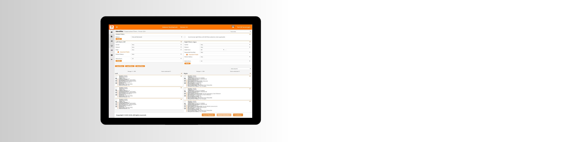 SAE Reconciliation Software